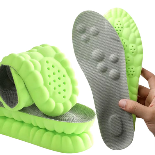 Ortopia™ wkładki w kolorze szarym z neonową pianką